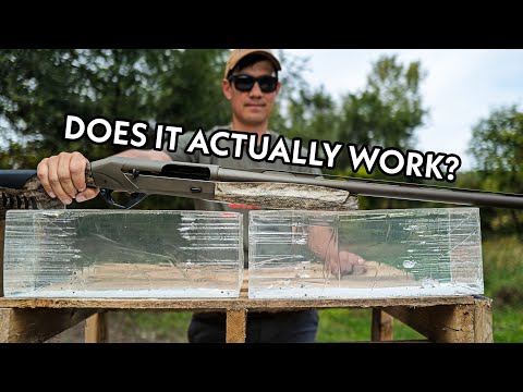 Видео: Действительно ли работает ствол Benelli Advanced Impact? Мы проверили его на баллистическом геле.
