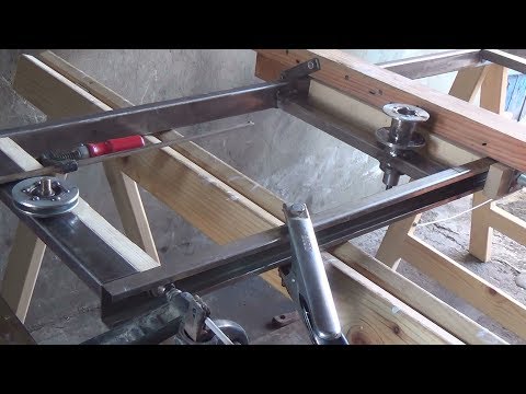 Видео: Фрагменты изготовления апилифта.  Fragments of the manufacture of apilift.