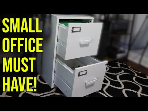 Видео: Посмотрите перед покупкой! Обзор картотечного шкафа SISESOL с двумя ящиками