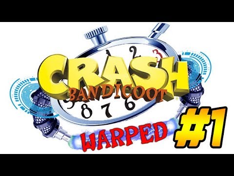 Видео: Прохождение Crash Bandicoot 3: Warped (Alpha) #1 – Warp Room 1