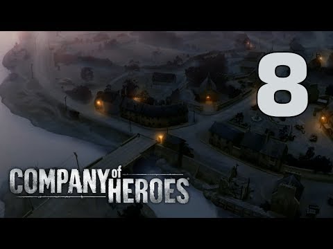 Видео: Прохождение Company of Heroes #8 - Сен-Фромон [Высадка в Нормандии][Эксперт]