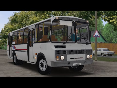 Видео: ШИКАРНЫЙ ПАЗ 4234 в OMSI 2 по карте Чистогорская область!
