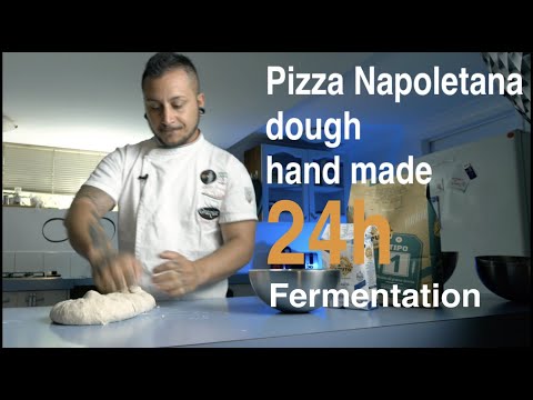 Видео: УЧЕБНОЕ МАТЕРИАЛЫ ДЛЯ ПРИГОТОВЛЕНИЯ ТЕСТА ДЛЯ Пиццы Неаполитана, приготовленного вручную, 24 часа...