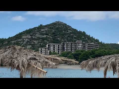 Видео: 3.09.25 Хорватия отель Sheraton Dubrovnik пляж Купари 
