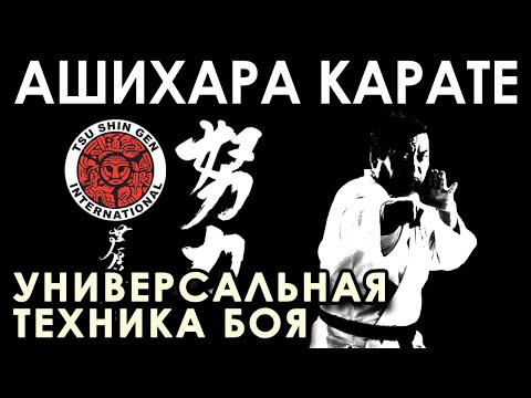 Видео: АШИХАРА КАРАТЕ – Универсальная техника БОЯ.