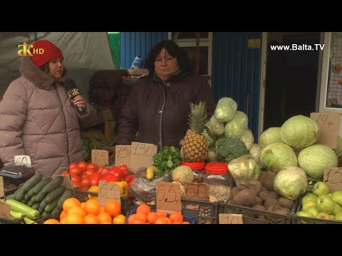Видео: Балта. Ціни на ринку (06.01.2023)