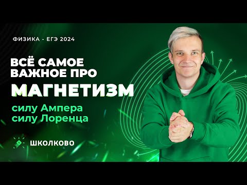 Видео: Магнетизм. Сила Ампера, сила Лоренца. Как не сломать руки? | ЕГЭ 2024 по физике