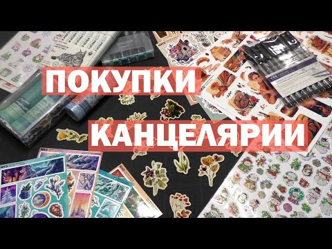 Видео: ПОКУПКИ КАНЦЕЛЯРИИ  || закупилась на черную пятницу