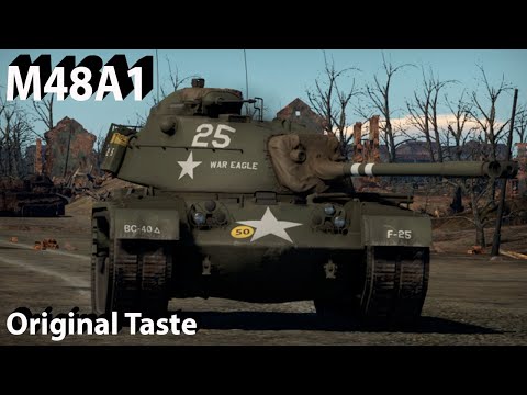 Видео: M48A1- ну, такое в War Thunder