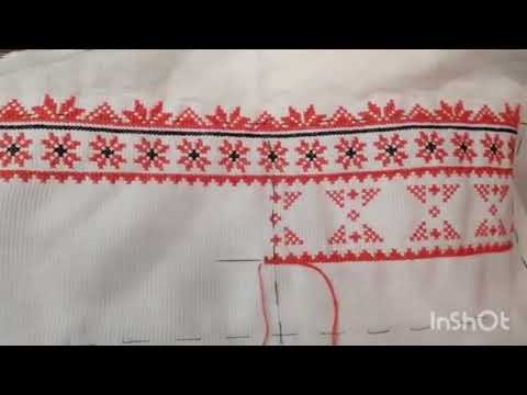 Видео: вышиваем рушник