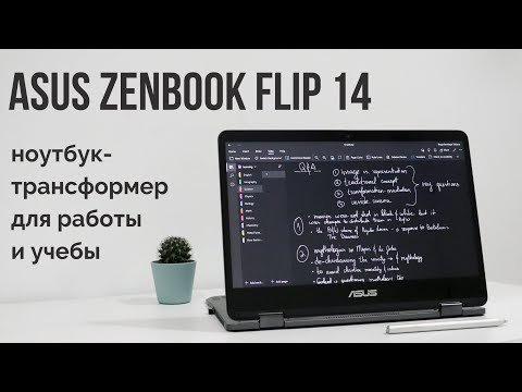 Видео: Мой ноутбук | Обзор Asus Zenbook Flip 14