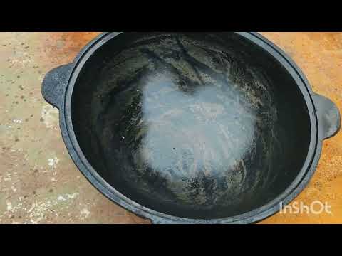 Видео: Обжиг казана, ничего сложного!