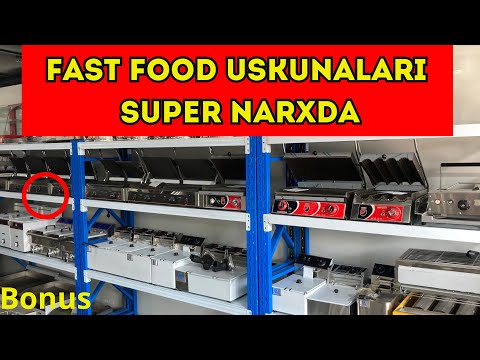 Видео: Fast food uskunalari narxlari/ #toster #ızgara #donner #narxlari Фаст фуд ускуналар нархлари
