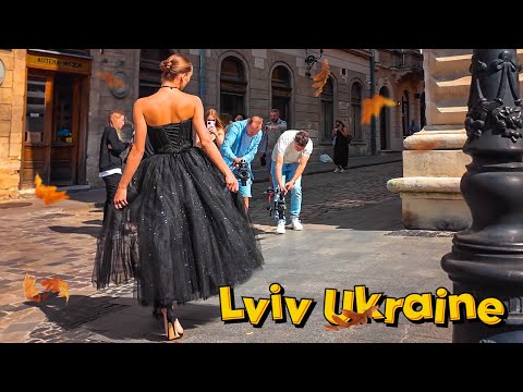 Видео: Ви ще не бачили Львів таким! 🍂Осінній ранок у Львові (4к Віртуальна Подорож)