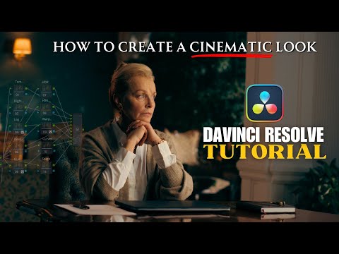 Видео: Секреты кинематографического эффекта DaVinci Resolve | Пошаговый процесс цветокоррекции #Учебник