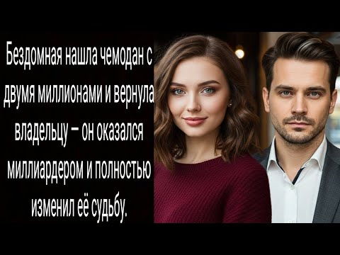 Видео: Бездомная нашла чемодан с двумя миллионами и вернула владельцу — он оказался миллиардером и полно.. 