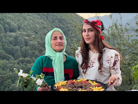 Видео: Приготовление орехового риса «шами» на лоне природы!