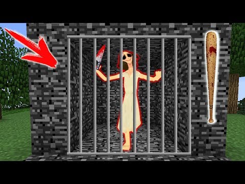 Видео: БАБКА ГРЕННИ ПОЙМАЛА И ПОСАДИЛА В ТЮРЬМУ МАМУ GRANNY В МАЙНКРАФТ ЛОВУШКА ТРОЛЛИНГ 100%