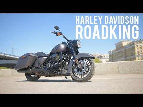 Видео: Harley Davidson Road King Special 2017 #МОТОЗОНА №20