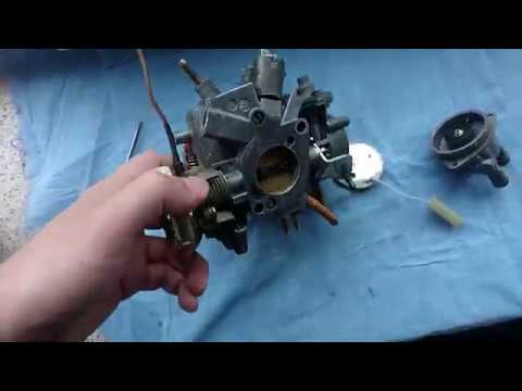 Видео: Ремонт и настройка карбюратор Weber 32 34 TLA Golf Wartbug 1300