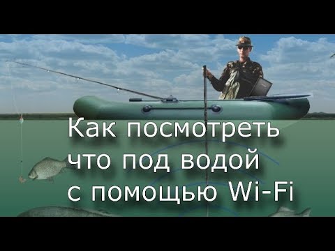 Видео: wi fi под водой - съемка видео рыбалки экшн камерой YI 4K