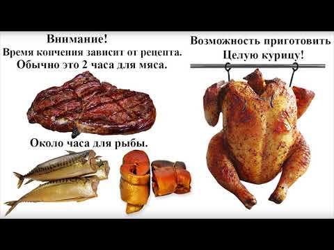 Видео: Электрокоптильня GREPAN