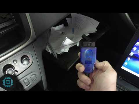 Видео: ✅Renault Logan 2 чип тюнинг PCMFlash 22 модуль Dialink j2534 ( Плавают обороты ) EMS3120