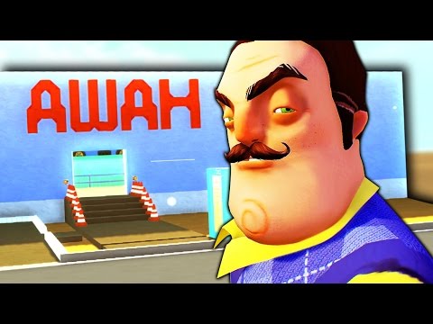 Видео: СОСЕД-ОХРАННИК НАШЕЛ НАС В ЗАКРЫТОМ АШАНЕ! - ПРИВЕТ СОСЕД В SCRAP MECHANIC ( Hello Neighbor )