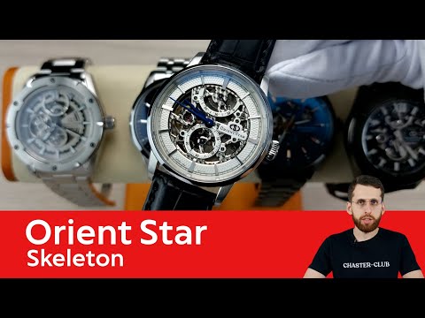 Видео: Японские Скелетоны / Orient Star Skeleton