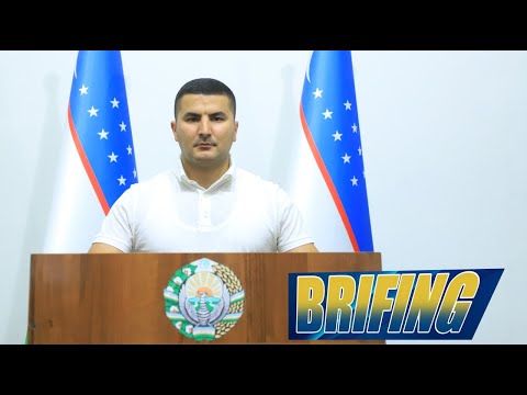 Видео: Туман ҳокими ўринбосари, Инвестициялар саноат ва савдо бўлими бошлиғи Б.Бабаев иштирокида Брифинг