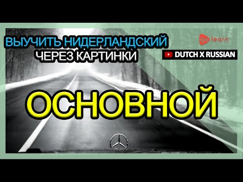 Видео: Выучить Нидерландский через картинки |Нидерландский словарь основной | Golearn