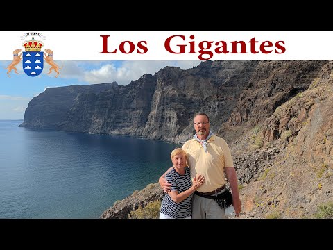 Видео: Тенерифе, день 6-й: виноградники острова, пляжи Puerto de Santiago & Los Gigantes - Tenerife, Spain