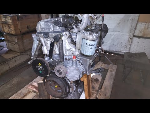 Видео: ДВС 601942 vito. контрактный мотор простоял 7 лет пробег 70000 миль. (видеоотчёт)