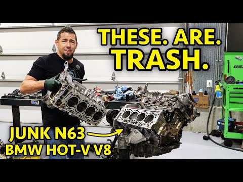 Видео: ОЧЕРЕДНОЙ НЕИСПРАВНЫЙ ДВИГАТЕЛЬ BMW N63! Почему я НИКОГДА не куплю 550i, 650i, 750i, X5 и т. д.