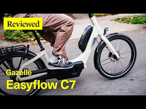 Видео: Полный обзор Gazelle EasyFlow C7 — плавный, устойчивый и лёгкий в управлении #ebike