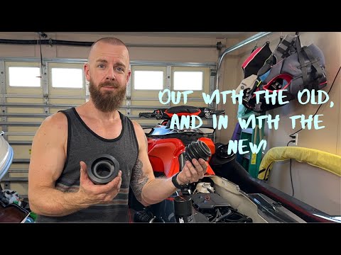 Видео: Снятие/установка карбонового уплотнителя Sea Doo (правильное решение!) Часть 2