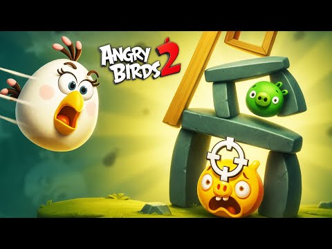 Видео: МАТИЛЬДА против ЗОЛОТОЙ СВИНЬИ Приключения Злых Птичек / Angry Birds 2