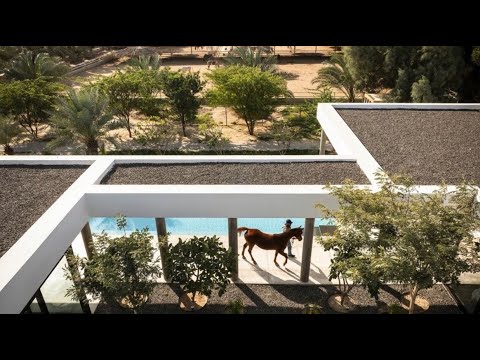 Видео: Вилла с минималистичным дизайном, Аль-Вафра, Кувейт. Minimalist Design Villa, Al Wafra, Kuwait