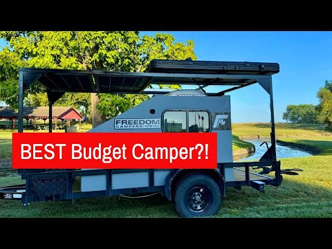 Видео: Обзор Freedom Campers | Сделано в США. Доступный модульный кемпер?!