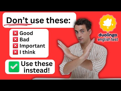 Видео: Тест по английскому языку Duolingo — 20 слов для улучшения и получения 20 баллов