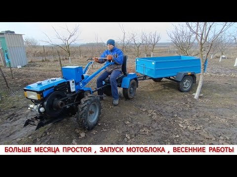 Видео: ТАК РАБОТАТЬ ОДНО УДОВОЛЬСТВИЕ / ПЕРВАЯ РАБОТА ВЕСНОЙ ТЯЖЁЛЫМ МОТОБЛОКОМ КЕНТАВР 10 ЛС , СЕЗОН 2024