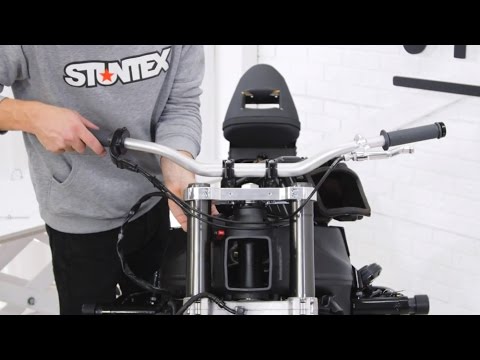 Видео: Установка Руля Ninja ZX6R 2009 Стант Байк