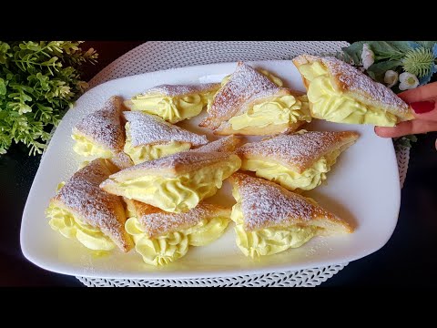 Видео: Десерт за 5 МИНУТ! вы будете делать этот десерт каждый день! супер вкусно.Исчезает в одно мгновение.