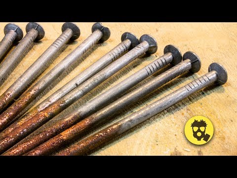 Видео: 🔥 ЛУЧШИЙ способ УДАЛИТЬ РЖАВЧИНУ в домашних условиях.