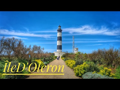 Видео: Остров Олерон. Обзор муниципального кемпинга, океан и маяк.