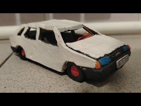 Видео: я слепил ваз 21099 из пластилина.