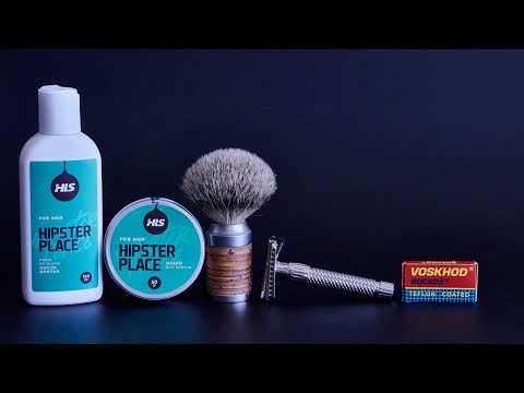 Видео: 8 Регулируемая бритва косорез  HLS  Эльбрус, мыло и крем бальзам HIPSTER PLACE бритьё nomelike