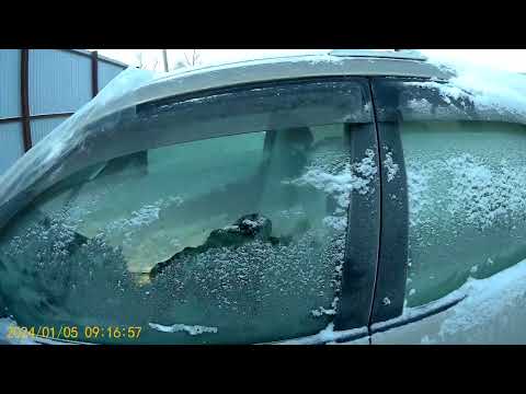 Видео: Lexus RX-300, запуск при низкой температуре.