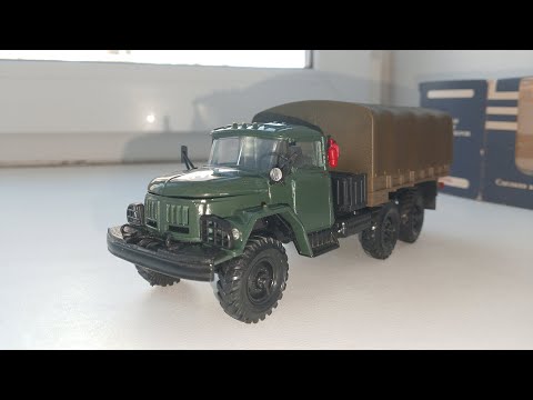 Видео: Модель зил 131 элекон 1:43