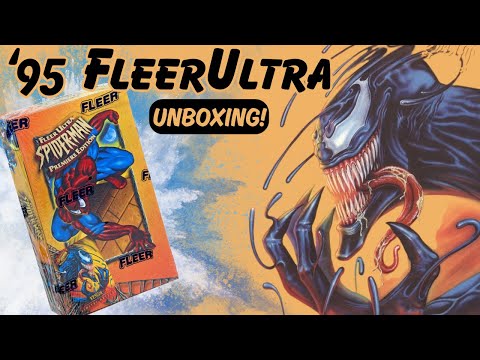Видео: Распаковываем запечатанную коробку с Fleer Ultra Spider-Man 1995 года! | Ностальгия по коллекцион...